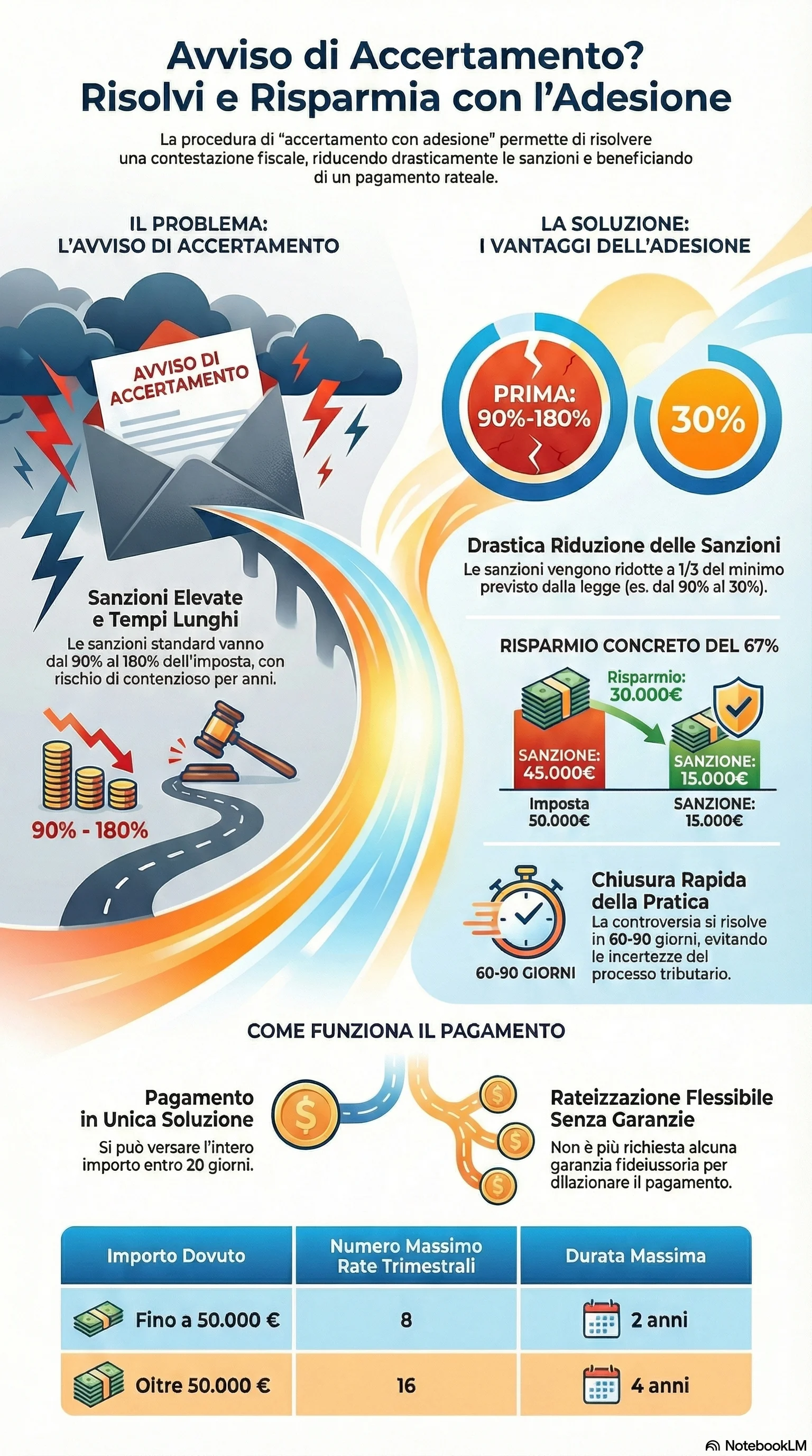 Infografica riassuntiva: Calcolo Importi Adesione: Guida al Pagamento