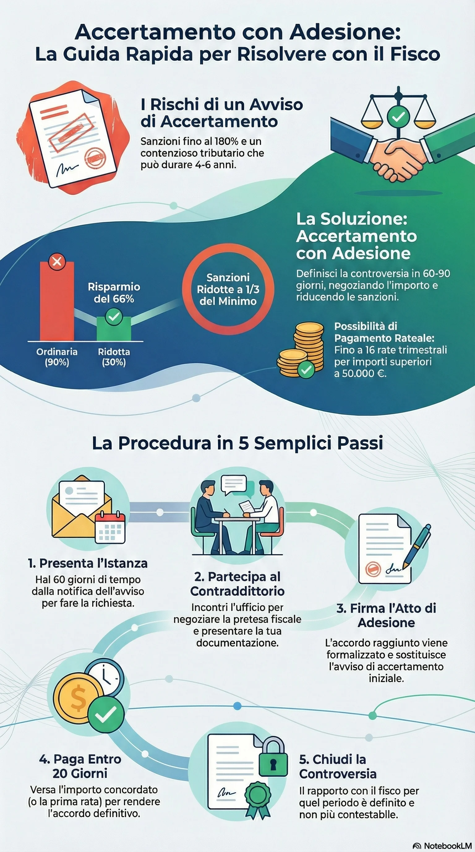 differenza tra avviso di liquidazione e accertamento Accertamento con adesione: le recenti indicazioni della Cassazione main image 1